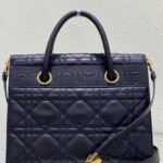 Christian Dior Large St Honore Tote Black